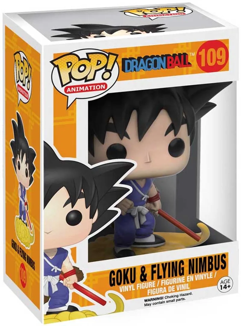 Pop Animation: Dragon Ball - Goku and Flying Nimbus Funko Pop #109 by Funko in Multicolour – product photo