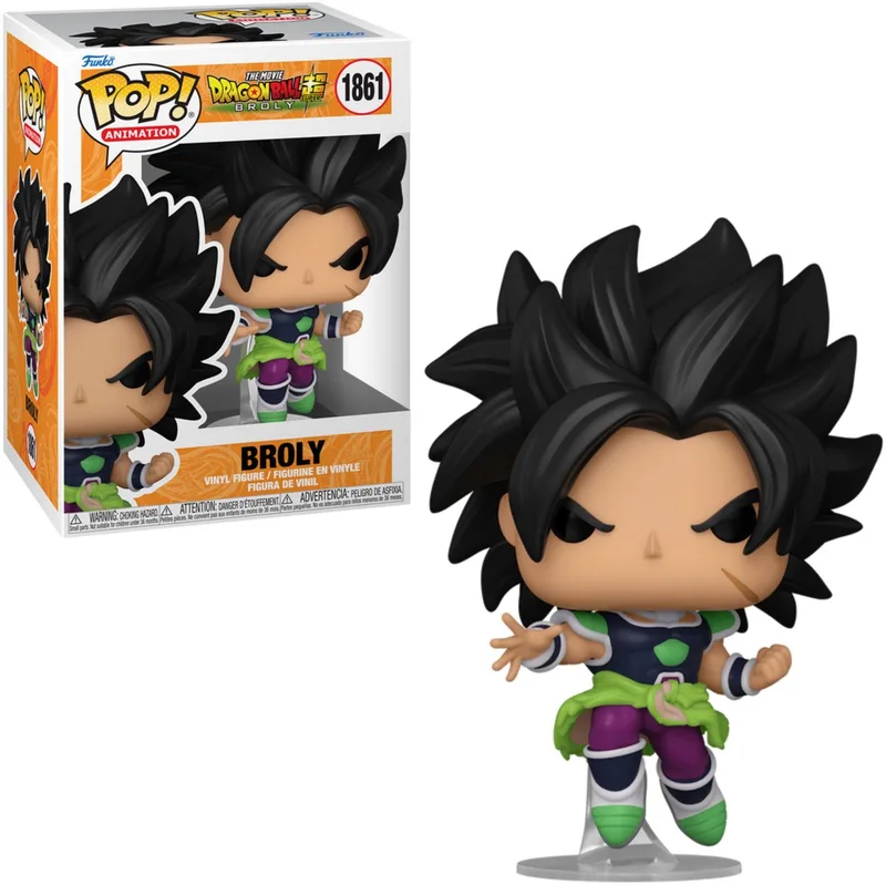 Pop Animation: Dragon Ball Super: Broly - Broly Funko Pop #1861 by Funko in Multicolour – product photo