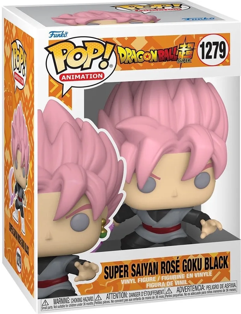 Pop Animation: Dragon Ball Super - Super Saiyan Rose Goku Black Funko Pop #1279 van Funko in Meerkleurig – productfoto