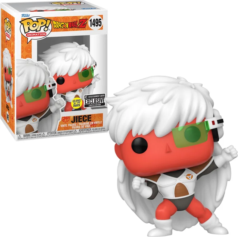 Pop Animation: Dragon Ball Z - Jiece (Glow in the Dark) Funko Pop #1495 van Funko in Meerkleurig – productfoto