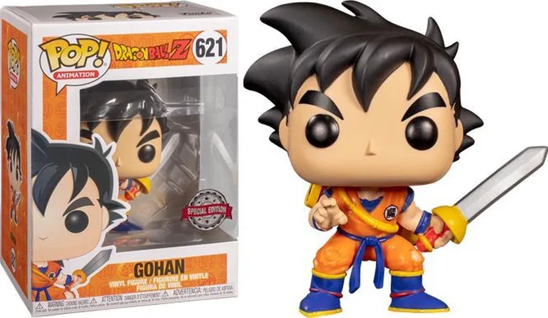 POP! Animation Young Gohan w/ Sword #621 Dragonball Z - Exclusive van Funko in Meerkleurig – productfoto