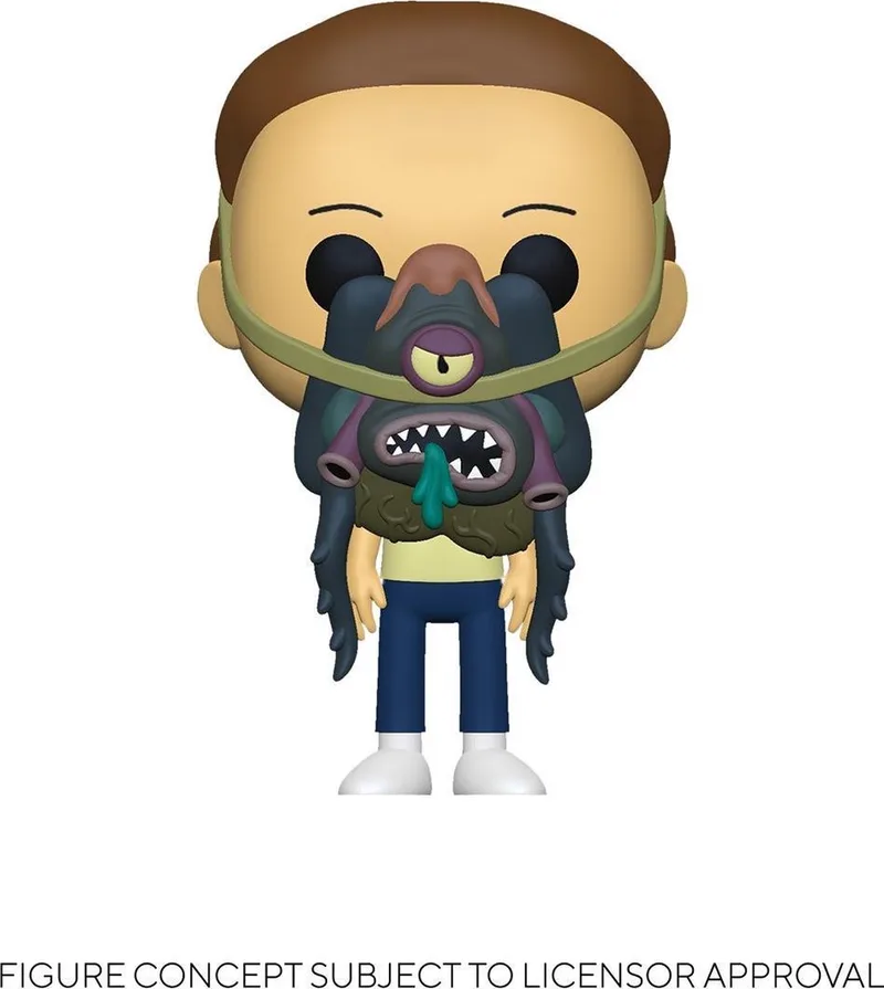 Pop! Animayion: Rick and Morty - Morty with Glorzo FUNKO van Funko in Meerkleurig – productfoto