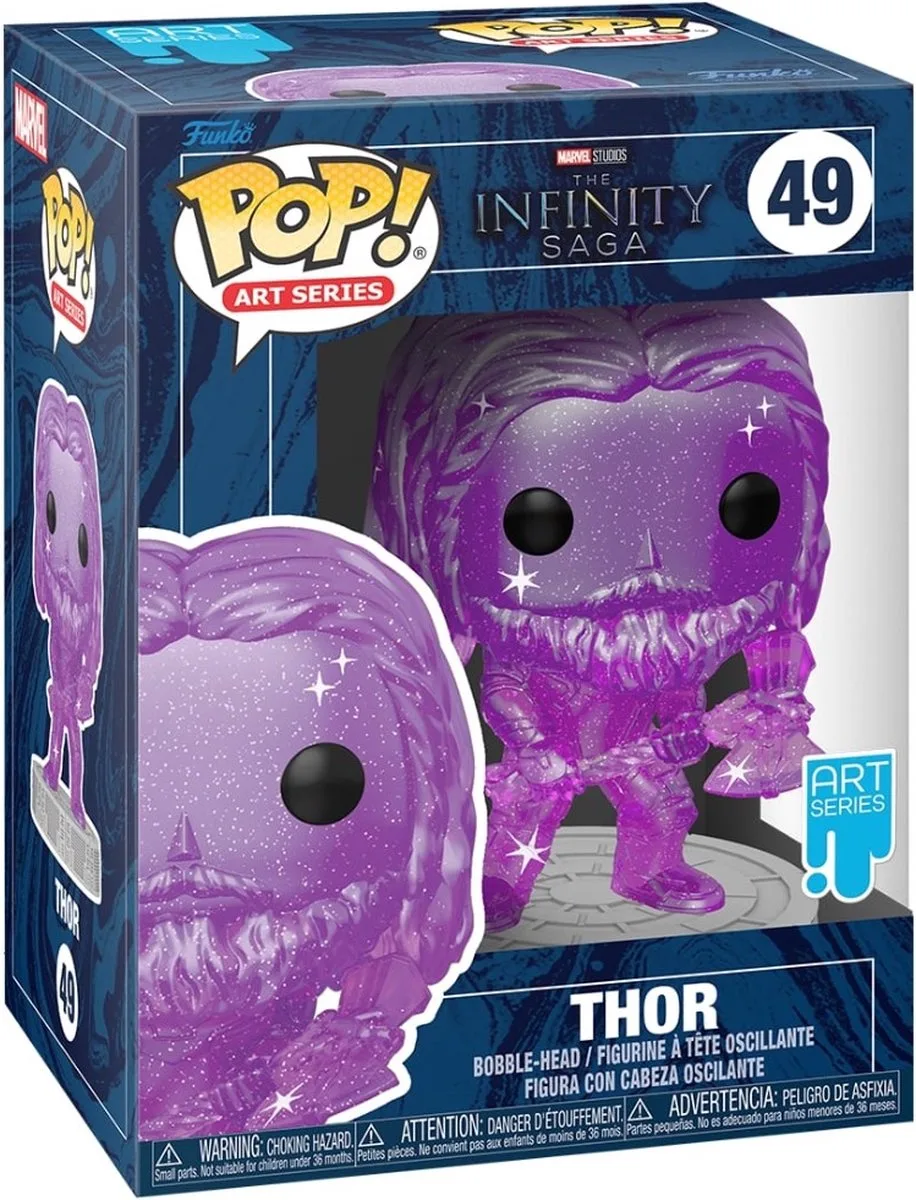 Pop! Artist Series: Marvel Infinity Saga - Thor by Funko in Bonte kleuren – product photo