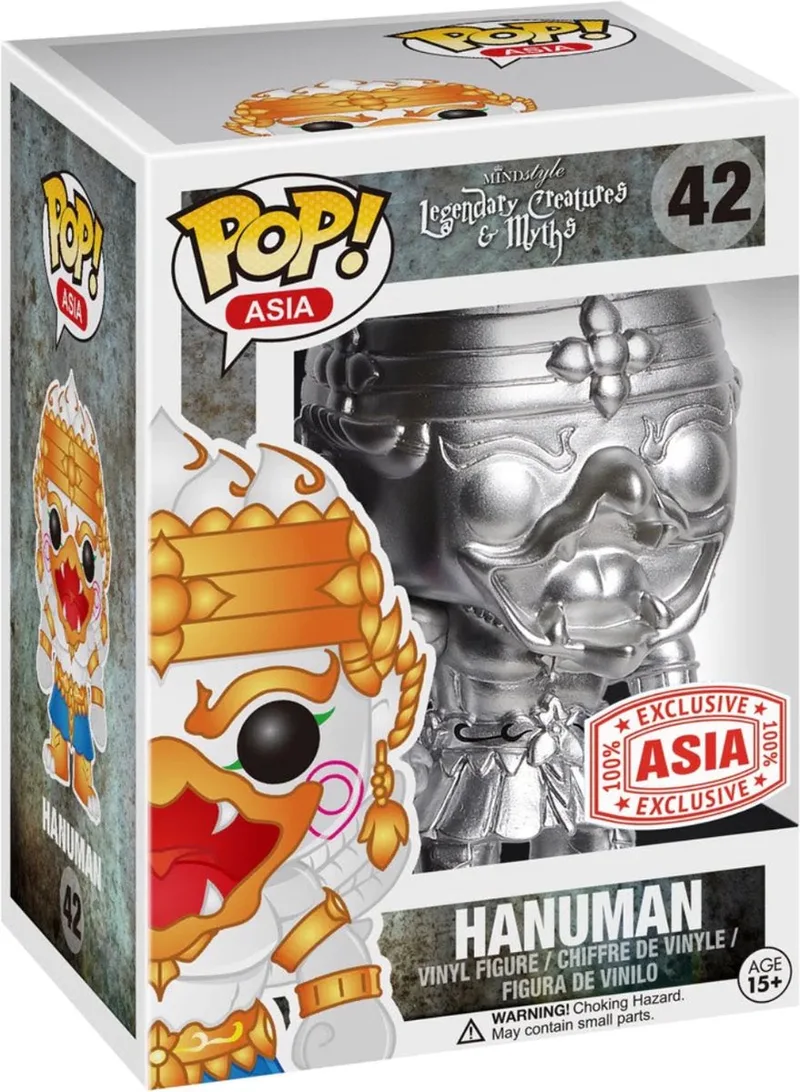 POP! Asia Hanuman Silver #42 Legendary Creatures & Myths by Funko in Multicolour – product photo