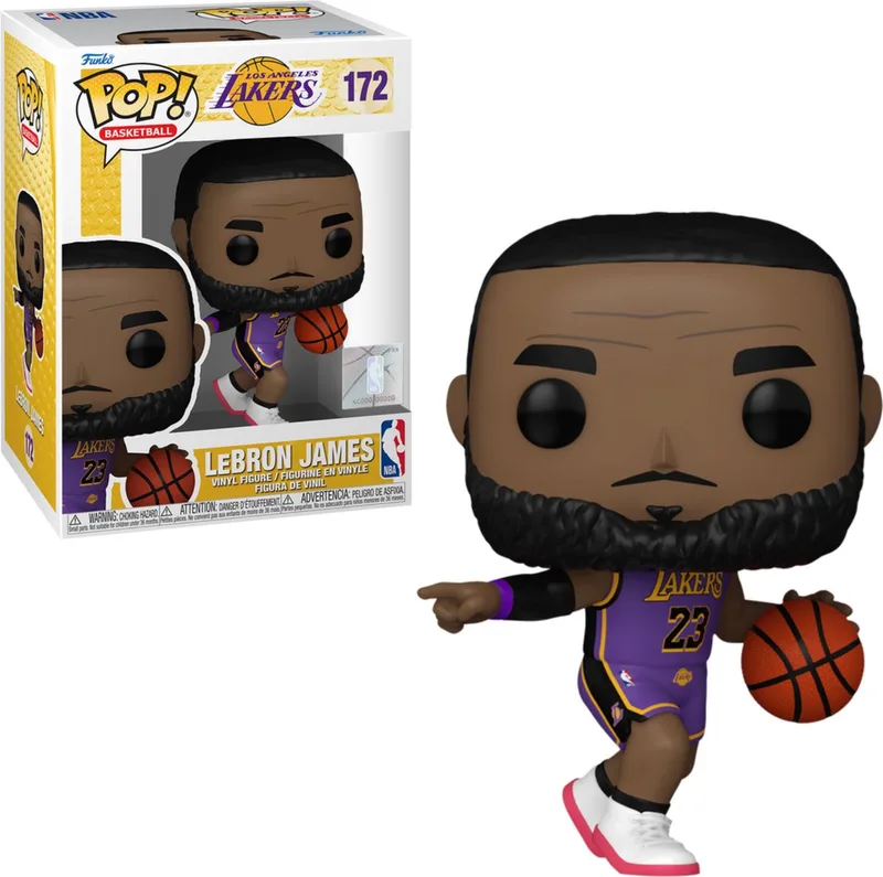Pop Basketball: NBA Lakers - LeBron James från Funko i Flerfärgad – produktbild