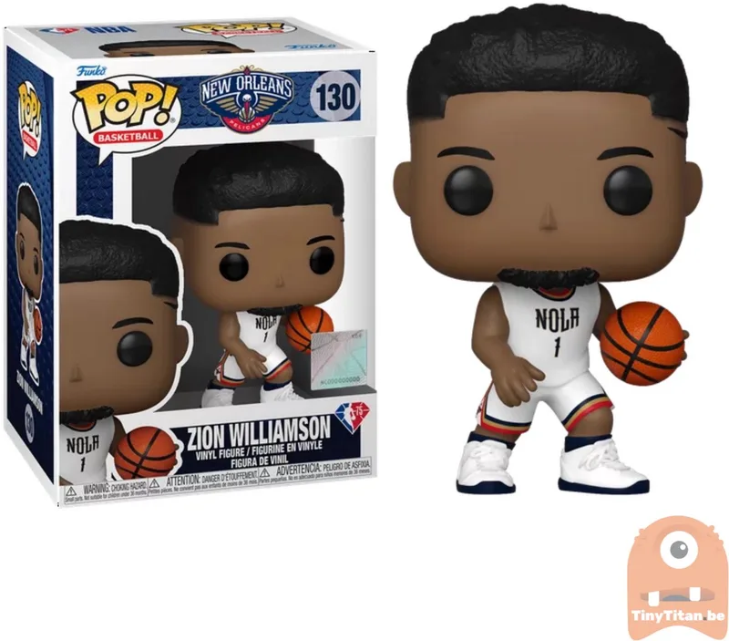 POP! Basketball Zion Williamson 130 21-22 NBA City Edition by Funko in Multicolour – product photo