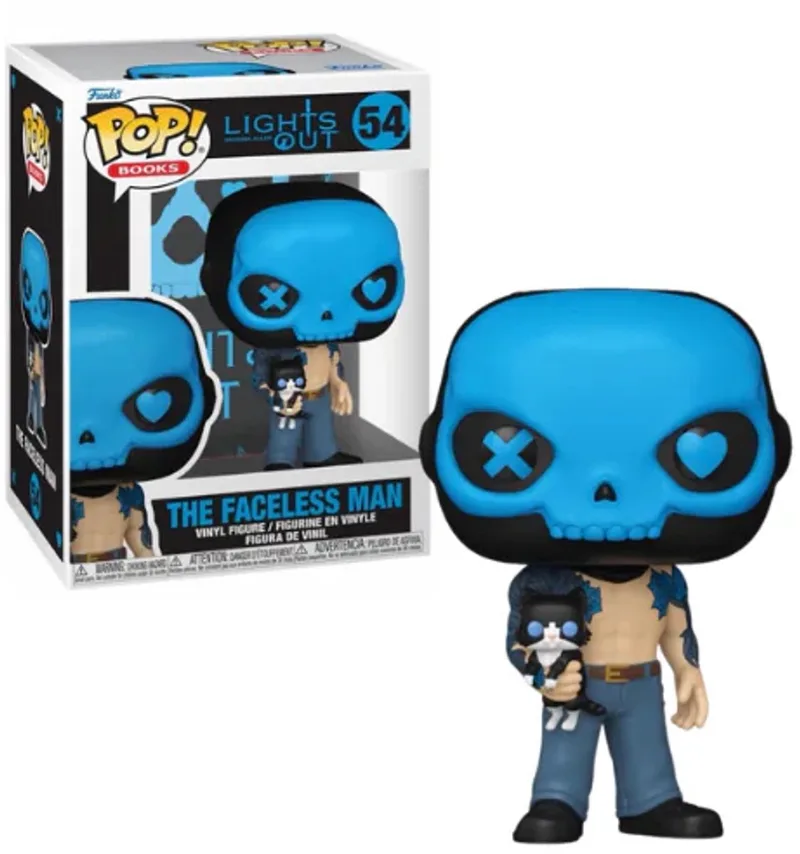 POP BOOKS: ITD - THE FACELESS MAN van Funko – productfoto