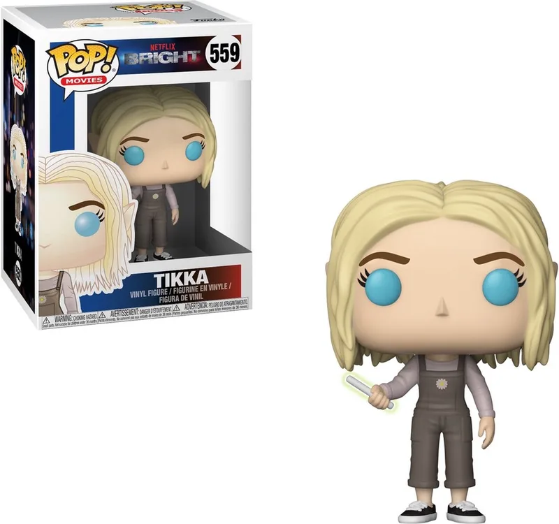 Pop Bright Tikka with Wand Vinyl Figure van Funko in Meerkleurig – productfoto