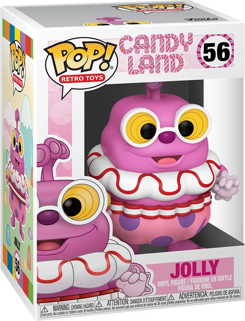 Pop Candyland Mister Jolly Vinyl Figure van Funko in Kunststof – productfoto