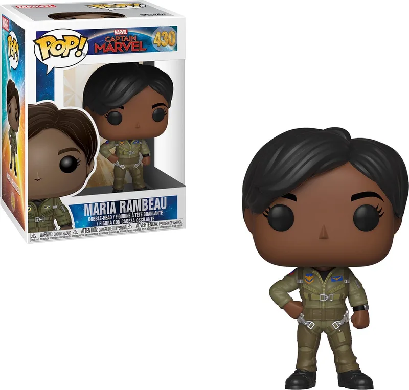 Pop Captain Marvel Maria Rambeau Vinyl Figure van Funko in Meerkleurig – productfoto