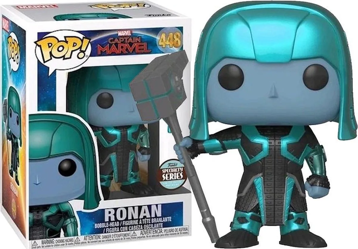 Pop Captain Marvel Ronan Vinyl Figure van Funko in Standaard – productfoto