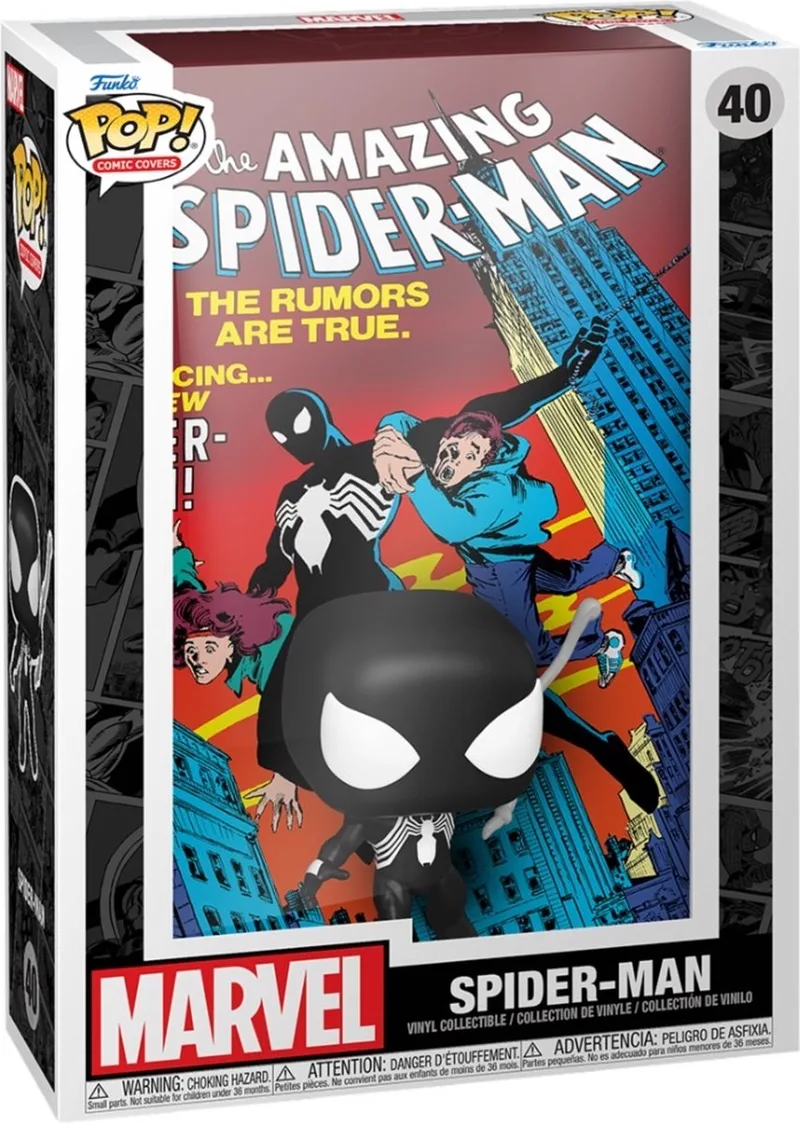 Pop Comic Cover: Marvel - Amazing Spider-Man Funko Pop #40 by Funko in Multicolour – product photo