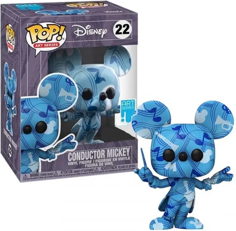 POP! Disney Artist Series Conductor Mickey #22 Met Hardcase Exclusive fra Funko i Flerfarvet – produktbillede