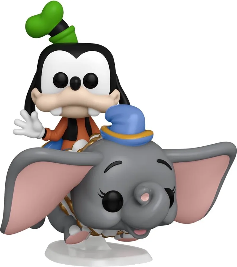 Pop! Disney: Disney World 50th Anniversary - Rides Super Deluxe - Goofy at the Dumbo Attraction van Funko in Multicolours – productfoto