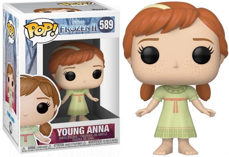 Pop! Disney: Frozen 2 - Young Anna FUNKO - verzamelfiguur kinderen by Funko in Multicolour – product photo