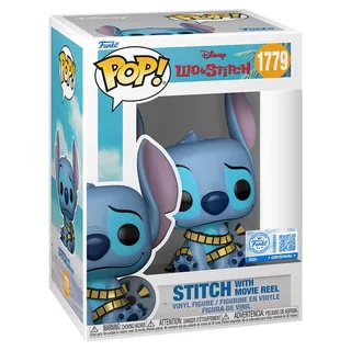POP DISNEY: L&S- STITCH W/MOVIE REEL van Funko in Meerkleurig – productfoto 2 van 2