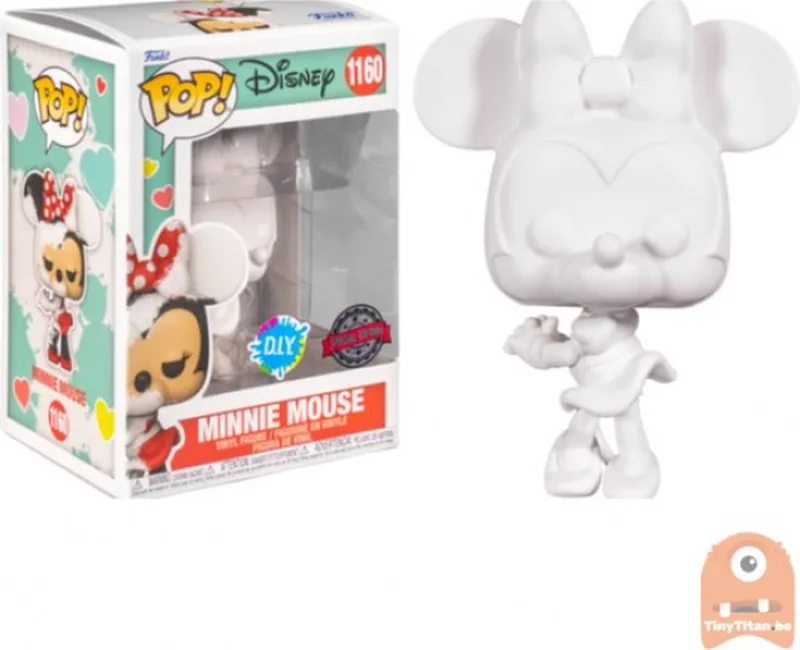 POP! Disney Minnie Mouse Valentine DIY 1160 Exclusive van Funko in Meerkleurig – productfoto