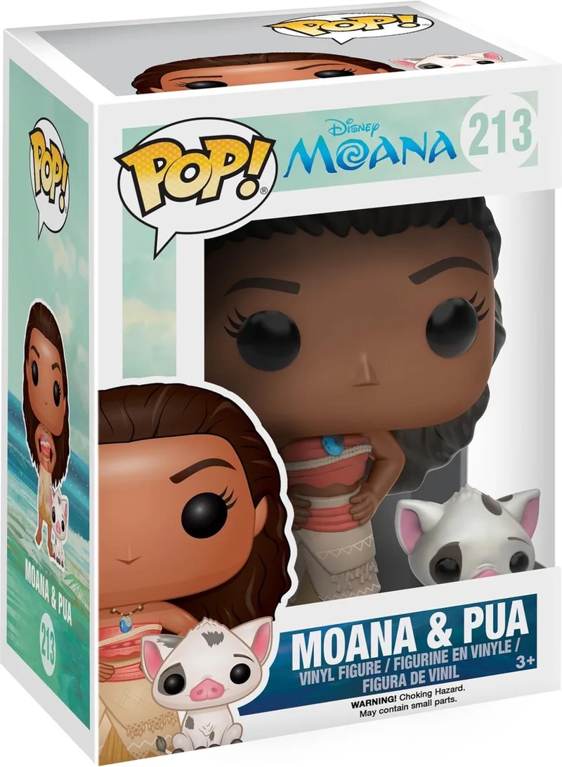 Pop Disney: Moana - Moana & Pua Funko Pop #213 van Funko in Meerkleurig – productfoto