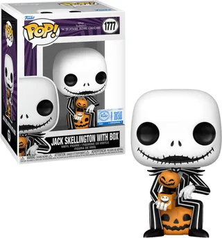 POP DISNEY: TNBC- JACK W/BOX van Funko in Meerkleurig – productfoto 1 van 2