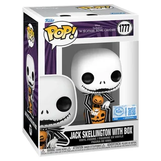POP DISNEY: TNBC- JACK W/BOX van Funko in Meerkleurig – productfoto 2 van 2