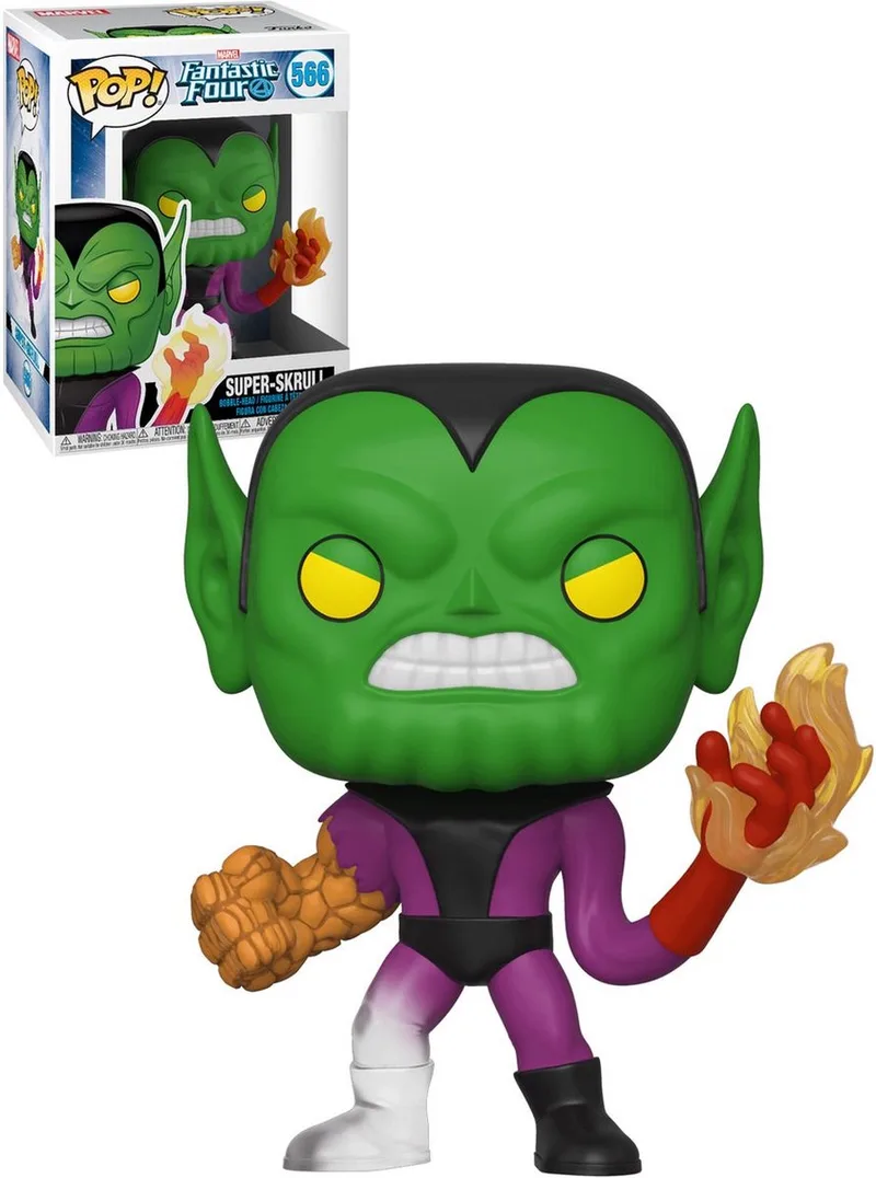 Pop Fantastic Four Super Skull Vinyl Figure by Funko in Multicolour – product photo