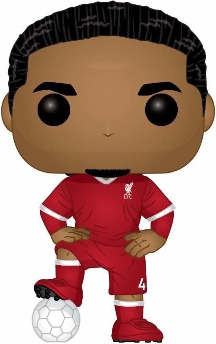 Pop Football: Liverpool - Virgil van Dijk Funko Pop #16 van Funko in Meerkleurig – productfoto