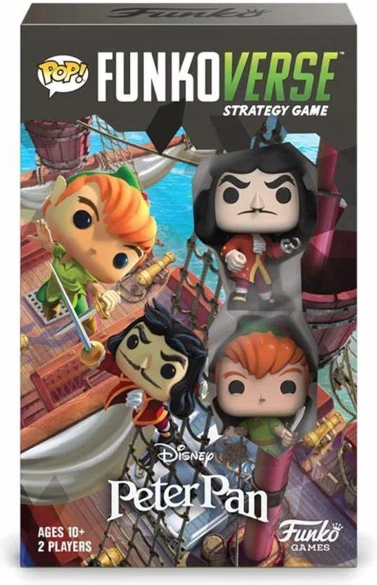 POP! Funkoverse Peter Pan 100 - Game - Strategy spel van Funko in Groen – productfoto