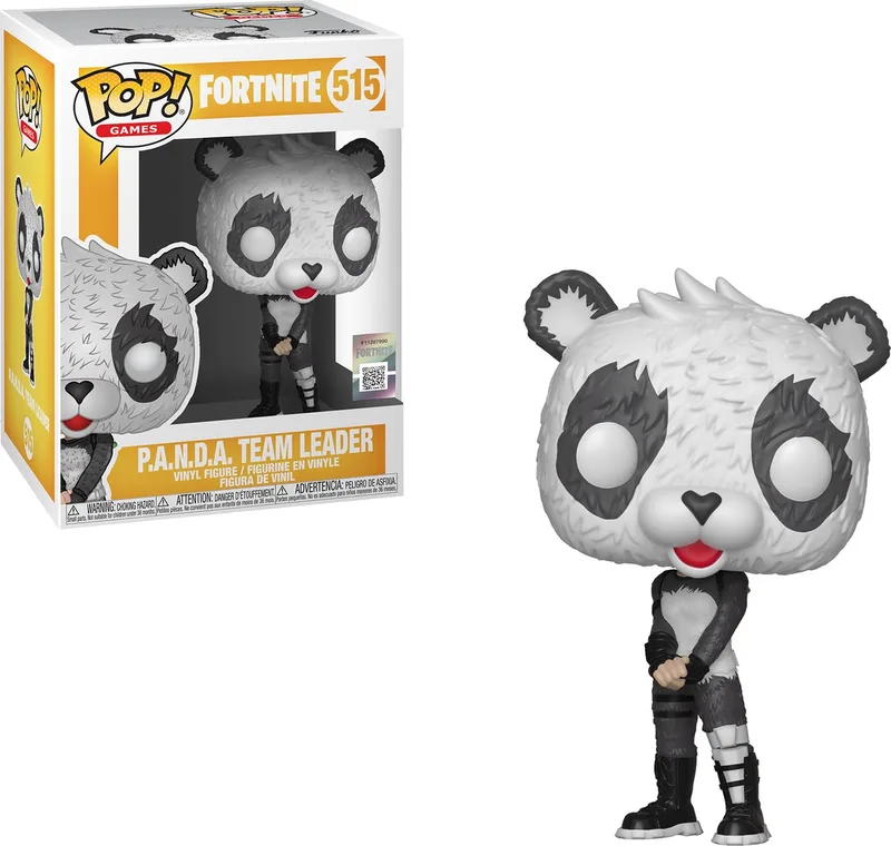 Pop! Games: Fortnite - P.A.N.D.A. Team Leader FUNKO van Funko in Bonte kleuren – productfoto