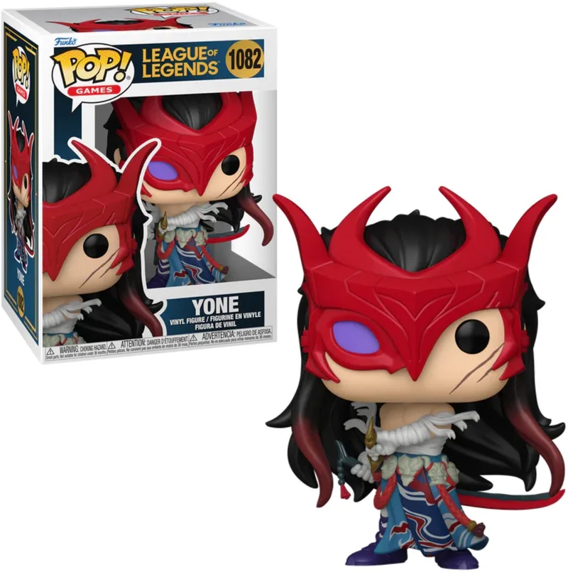 Pop Games: League of Legends - Yone Funko Pop #1082 by Funko in Multicolour – product photo