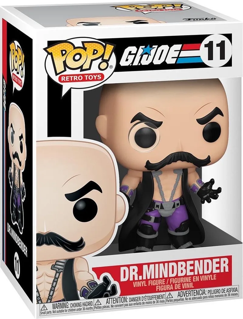 Pop GI Joe Doctor Mindbender Vinyl Figure van Funko – productfoto