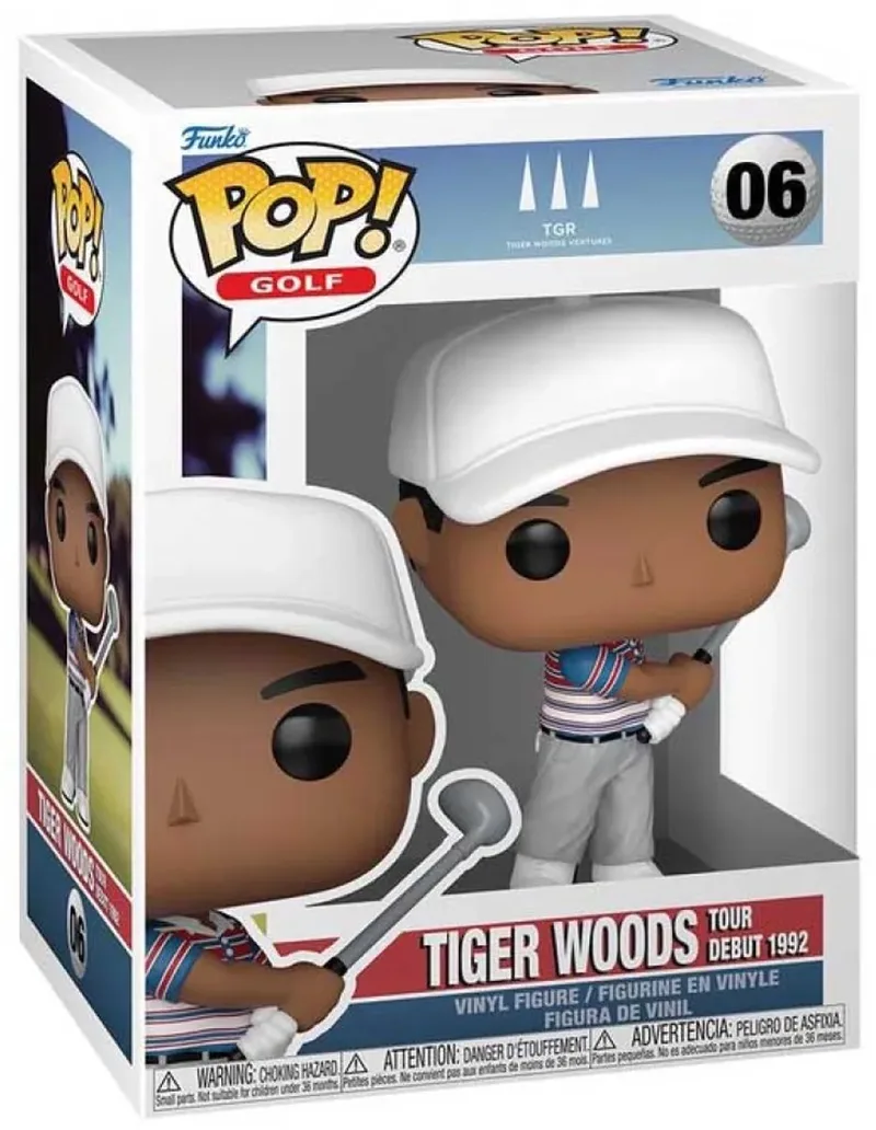 Pop Golf: Tiger Woods - Tour Debut 1992 de Funko en Multicolore – photo produit