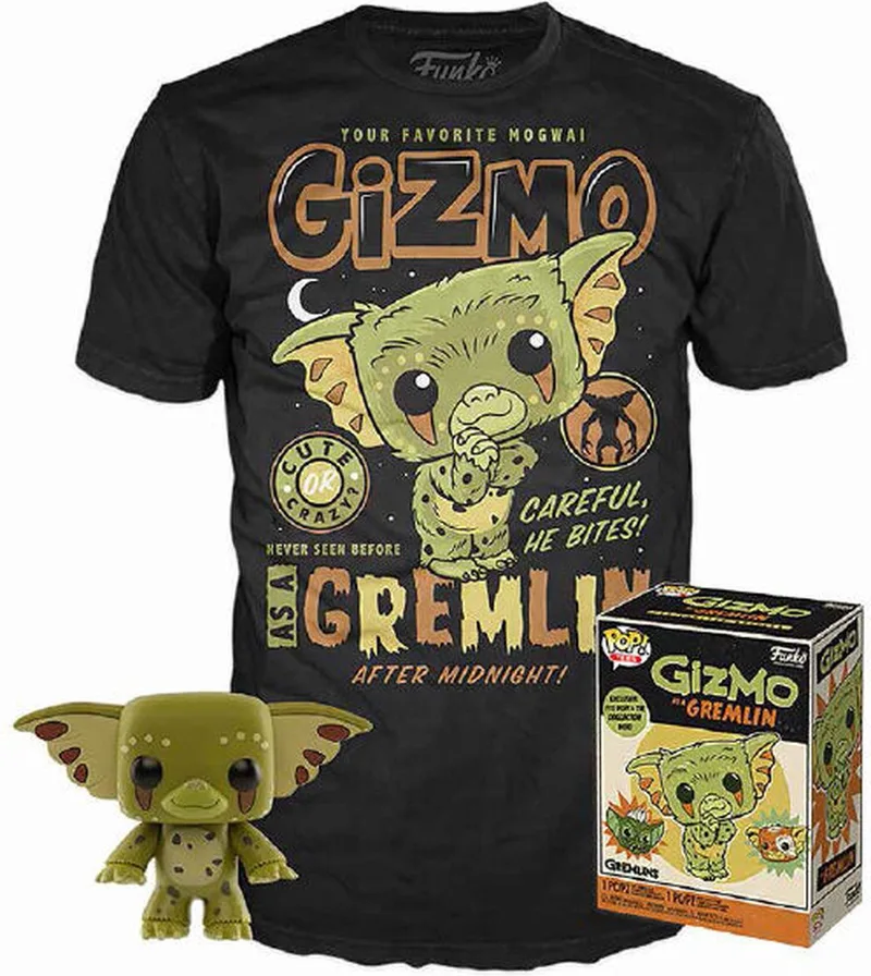 Pop! Gremlins: Set Figure and Tee - Gizmo Exclusive Maat L FUNKO by Funko in Multicolour – product photo