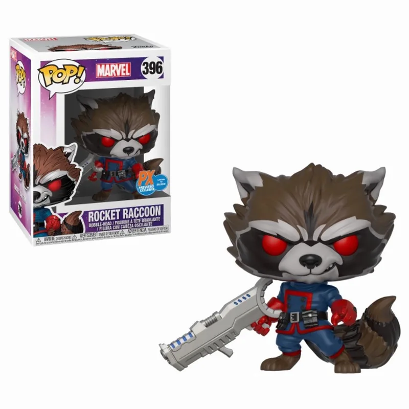 Pop Guardians of the Galaxy Rocket Raccoon Classic Vinyl Figure van Funko in Meerkleurig – productfoto
