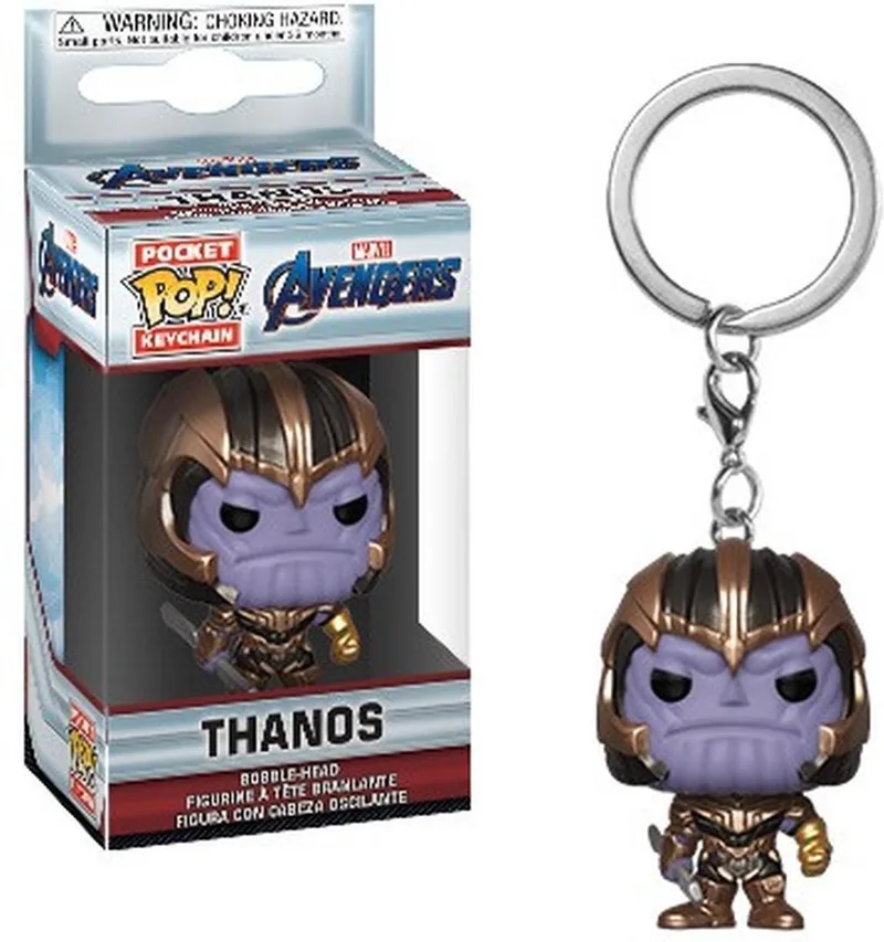 Pop! Keychain: Marvel Avengers - Thanos FUNKO by Funko in Multicolour – product photo