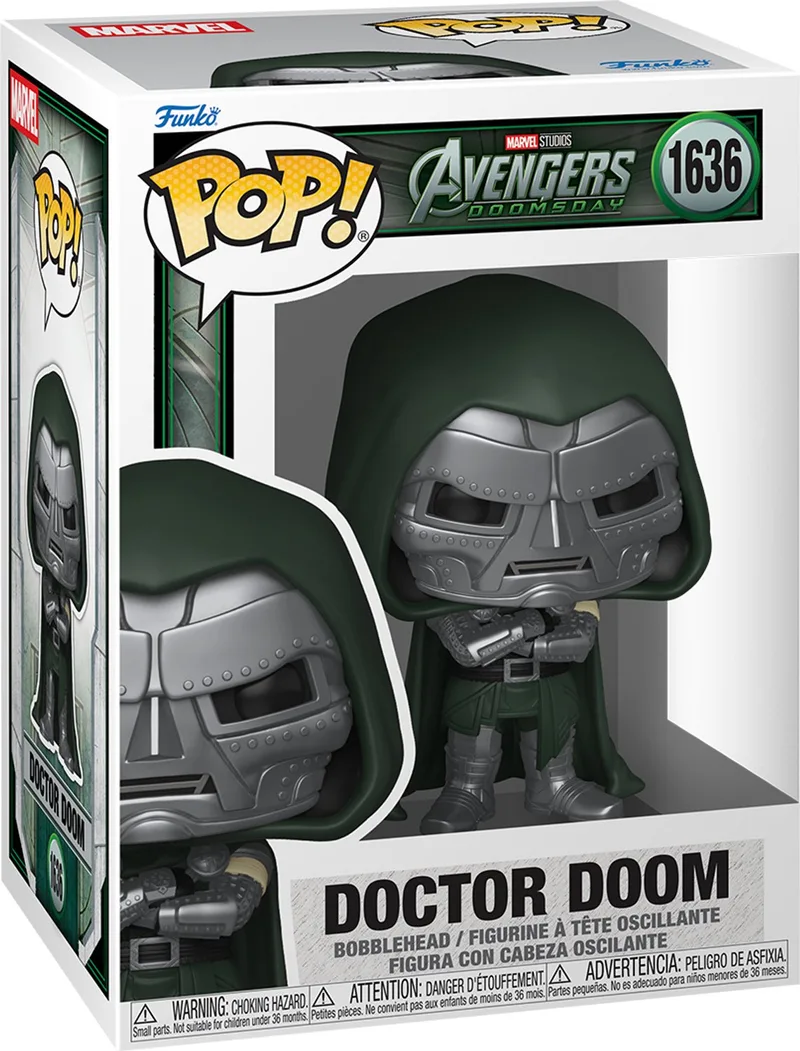 POP MARVEL: AVENGERS DOOMSDAY- DOCTOR DOOM van Funko – productfoto