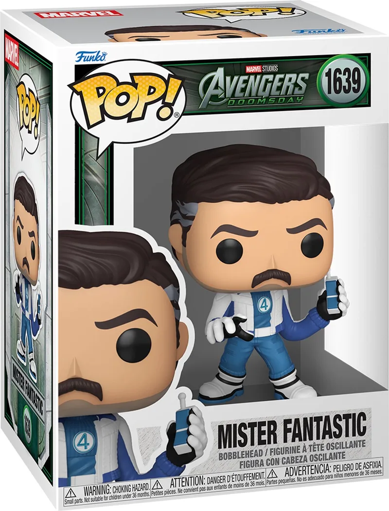 POP MARVEL: AVENGERS DOOMSDAY- MR FANTASTIC van Funko – productfoto