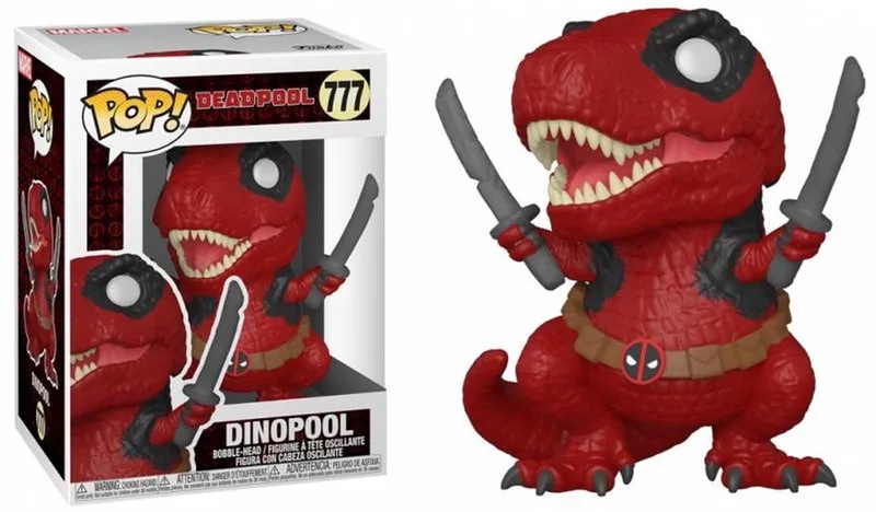 Pop! Marvel: Deadpool 30th - Dinopool FUNKO by Funko in Multicolour – product photo