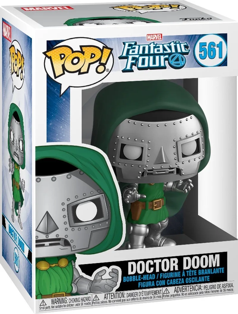 Pop Marvel: Fantastic Four - Doctor Doom Funko Pop #561 by Funko in Multicolour – product photo
