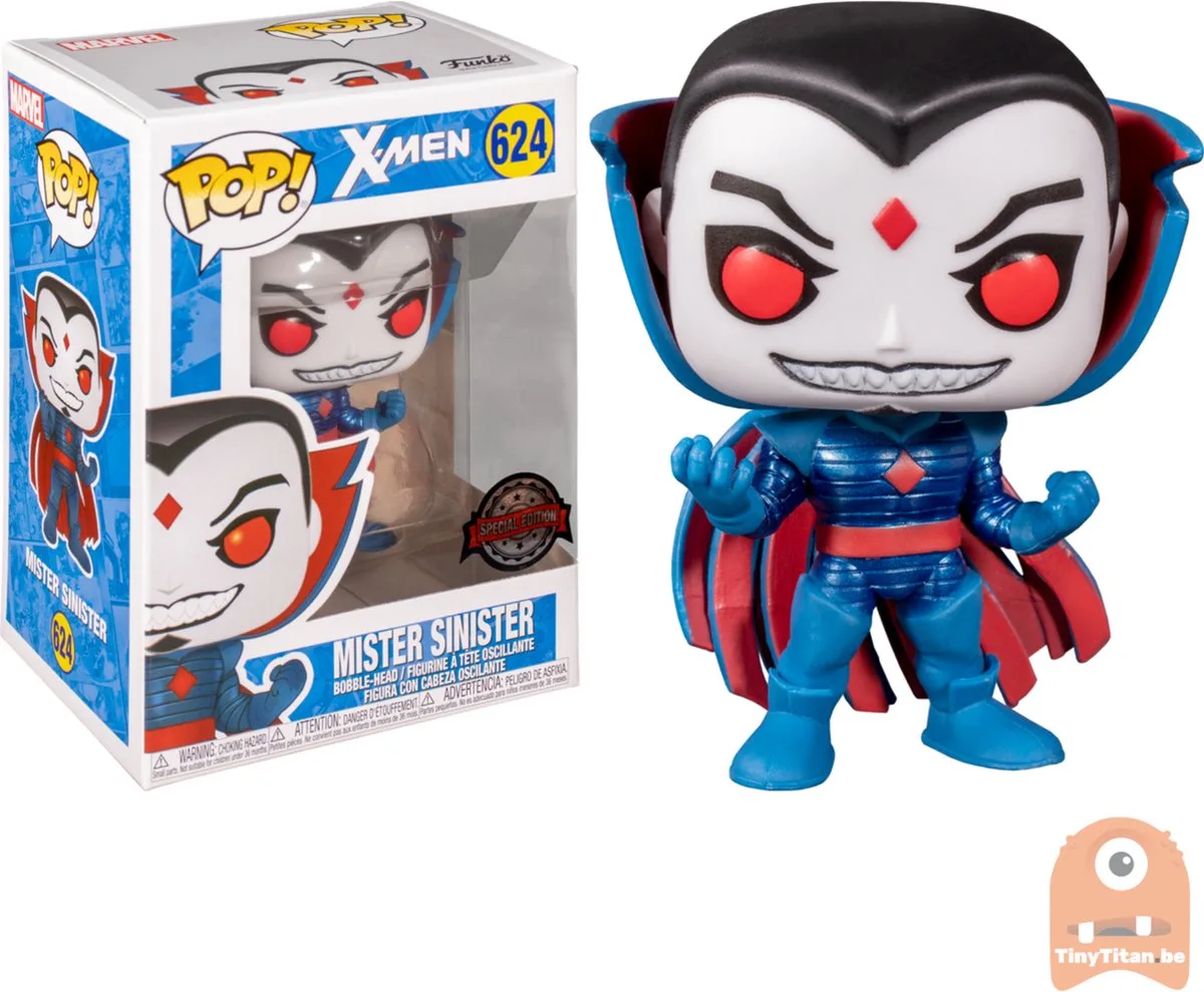 POP! Marvel Mister Sinister Metallic #624 X-Men - Exclusive von Funko in Mehrfarbig – Produktfoto