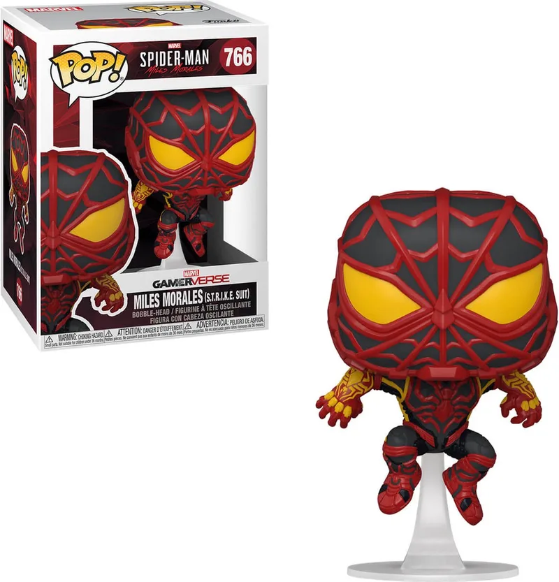 Pop! Marvel Spider-Man: Miles Morales - Miles Morales S.T.R.I.K.E. Suit FUNKO by Funko – product photo