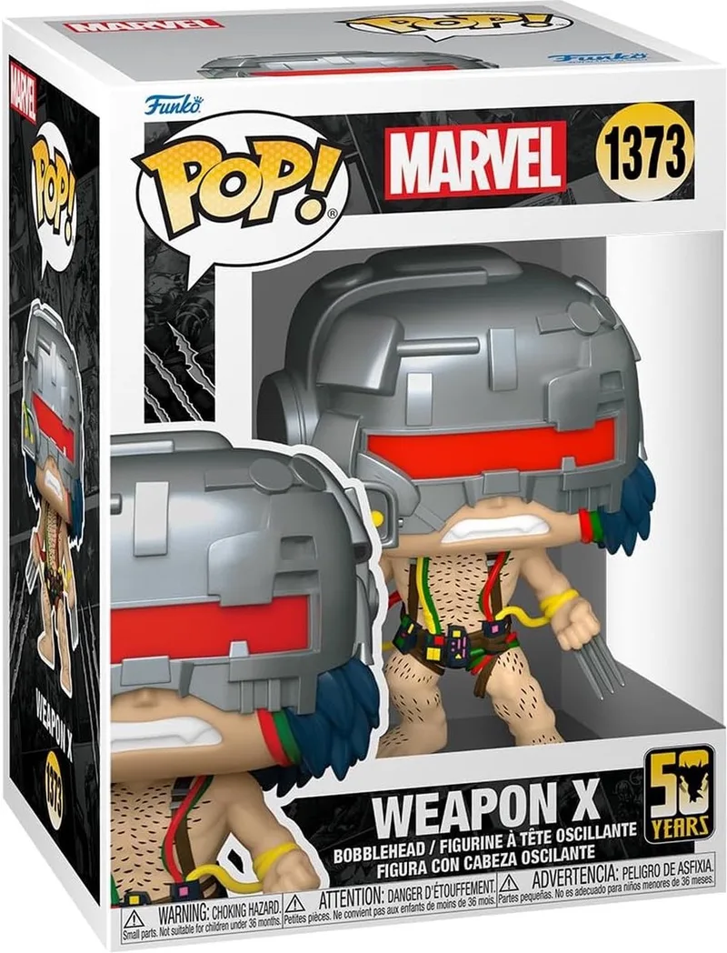 Pop Marvel: Wolverine 50th – Weapon X de Funko en Multicolore – photo produit