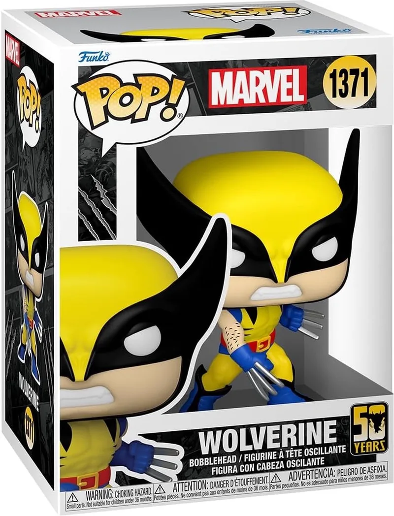 Pop Marvel: Wolverine 50th – Wolverine (Classic) van Funko in Meerkleurig – productfoto