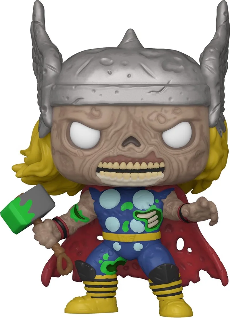Pop! Marvel: Zombies - Zombie Thor FUNKO van Funko in Meerkleurig – productfoto