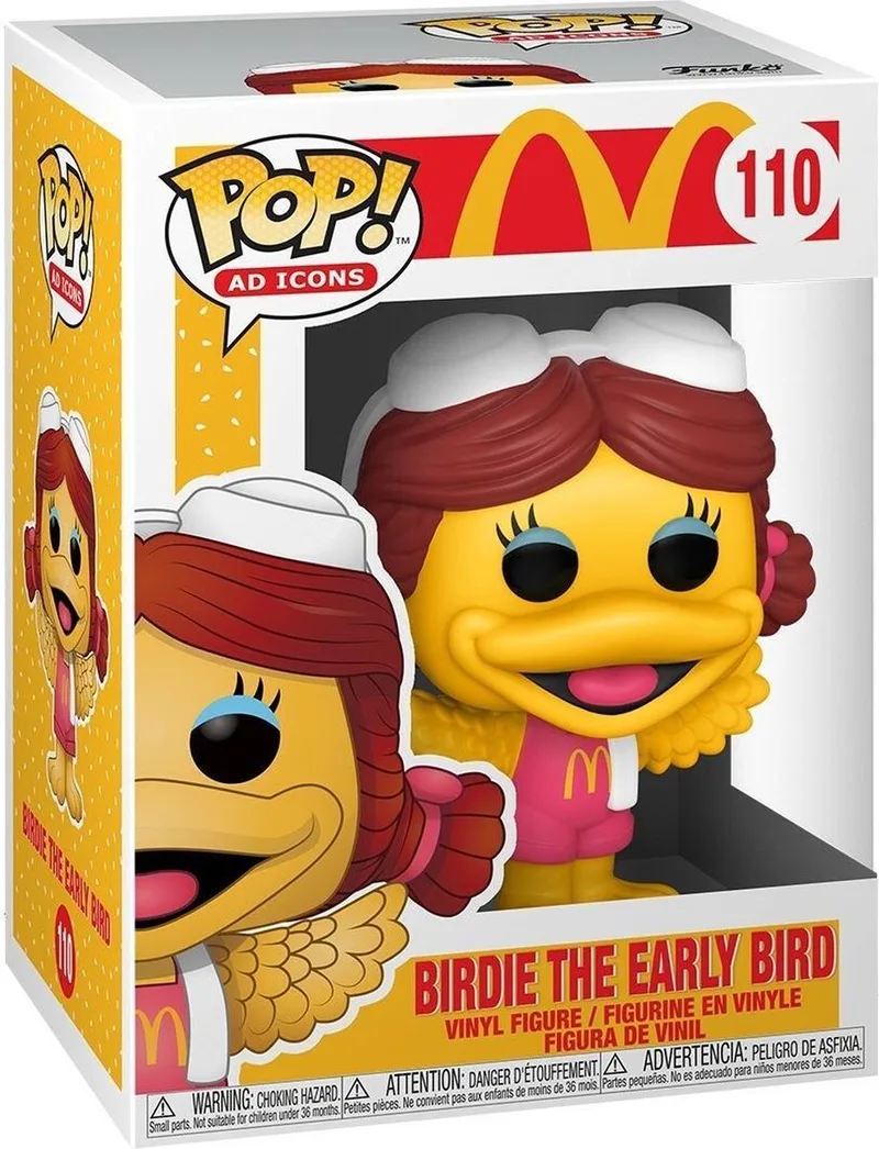 Pop McDonald's Birdie Vinyl Figure by Funko in Multicolour – product photo