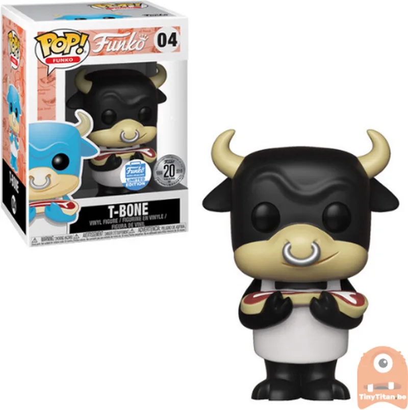POP! Miscellaneous T-Bone Black #04 Funniversary 20Y van Funko in Meerkleurig – productfoto