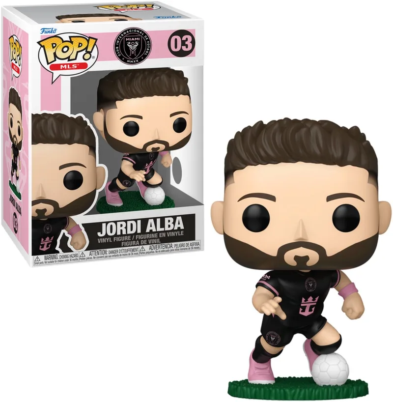 Pop MLS: Inter Miami - Jordi Alba Funko Pop #03 by Funko in Multicolour – product photo