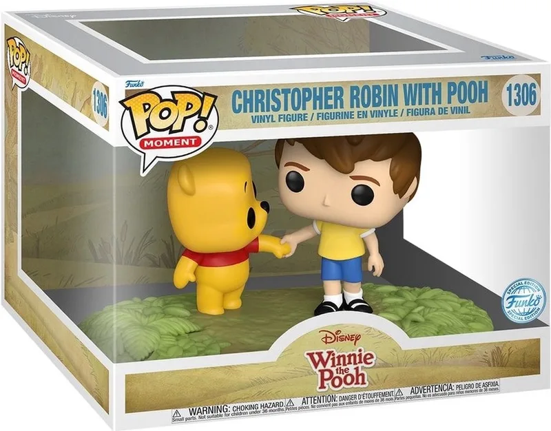 Pop Moments: Disney - Christopher Robin With Pooh Funko Pop #1306 van Funko in Meerkleurig – productfoto