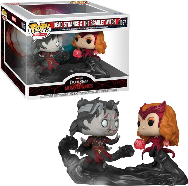Pop! Moments: Doctor Strange in the Multiverse of Madness - Dead Strange & The Scarlet Witch FUNKO van Funko in Meerkleurig – productfoto