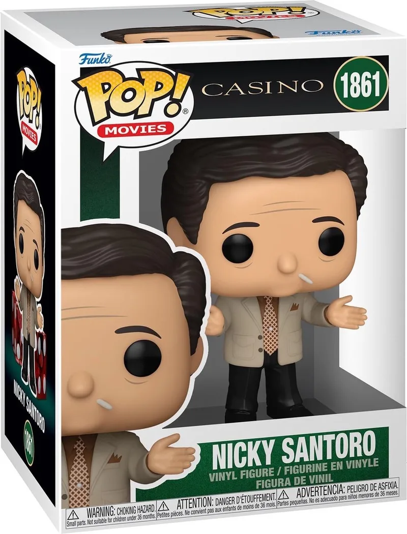 Pop Movies: Casino - Nicky Santoro Funko Pop #1861 de Funko en Multicolore – photo produit
