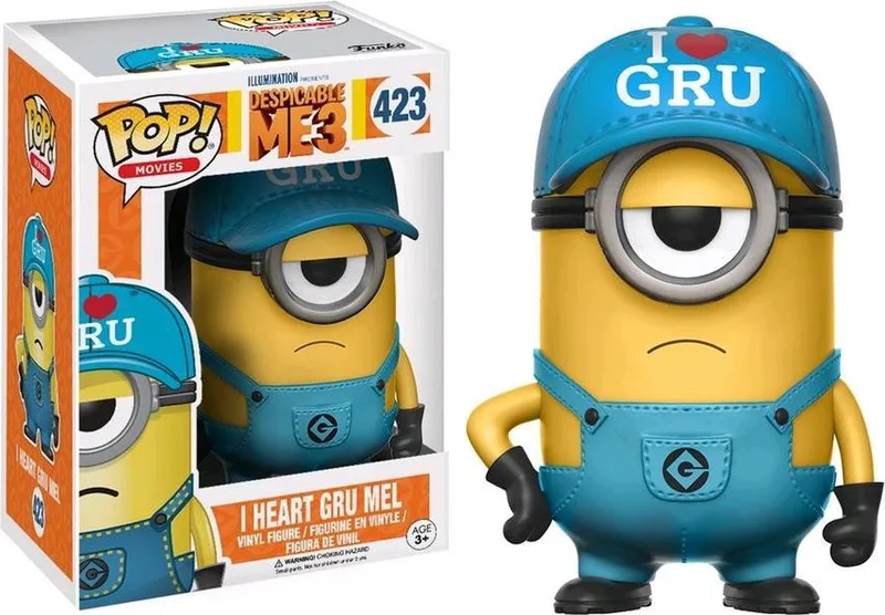 Pop! Movies: Despicable Me 3 - I Heart Gru Mel FUNKO by Funko in Multicolour – product photo